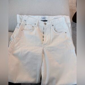 Citizens Of Humanity Cream Jeans